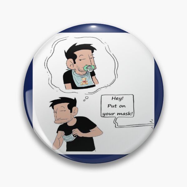 Item preview, Hey! put on your mask !  designed and sold by zurckoov.
