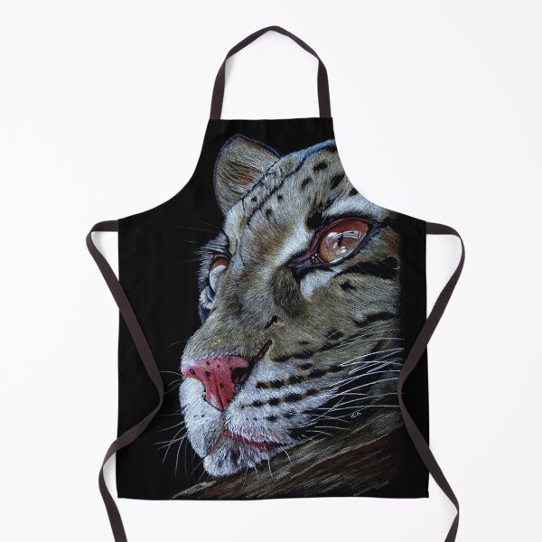 Item preview, "Watching" Clouded Leopard designed and sold by Jocoart1.