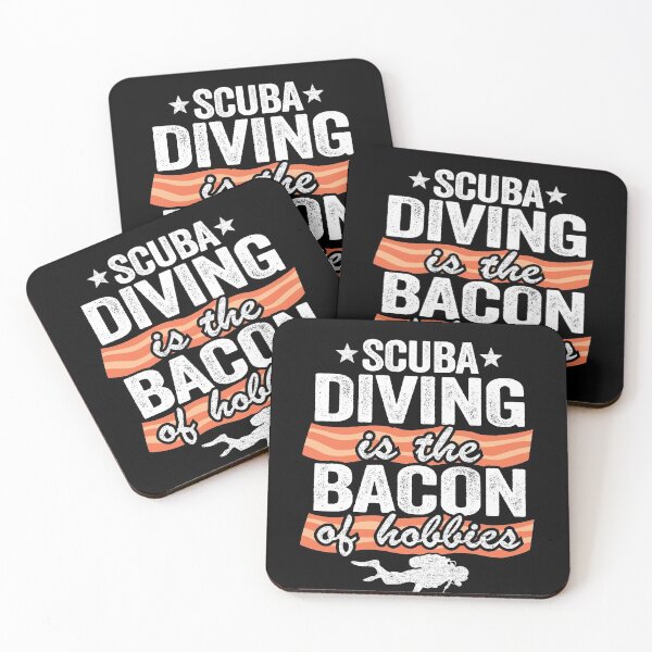 Item preview, Funny Diver Scuba Diving Is The Bacon Of Hobbies designed and sold by Stronzi.