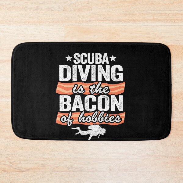 Item preview, Funny Diver Scuba Diving Is The Bacon Of Hobbies designed and sold by Stronzi.