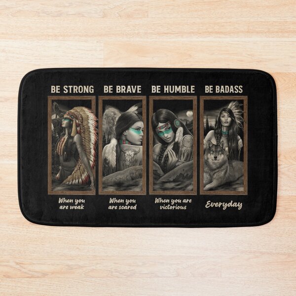 Item preview, Native american girls be strong brave humble designed and sold by chinulove.