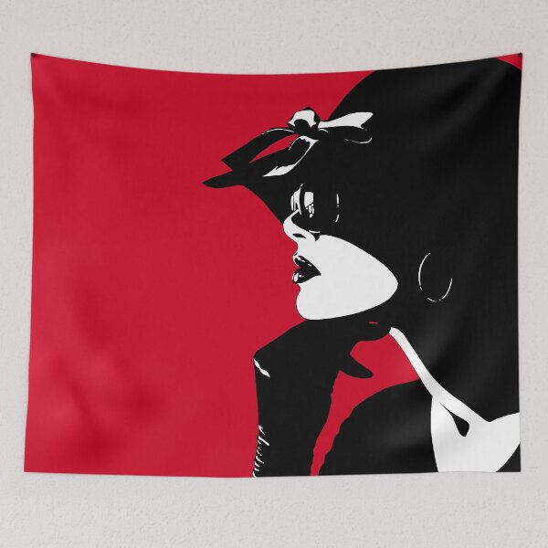 Item preview, Cafe Girl: Reflections (on red) designed and sold by Brina Williamson.