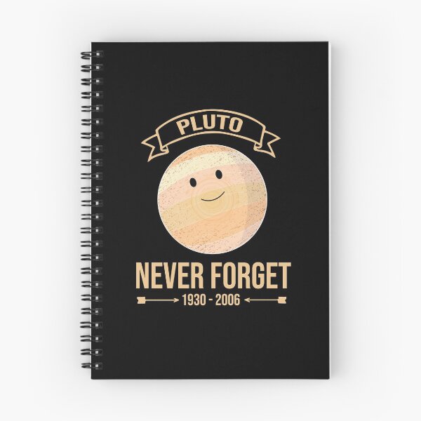 Item preview, Never Forget Pluto, Kawaii Style Funny Space Science Planet  designed and sold by Mordaimnd ★★★★★.