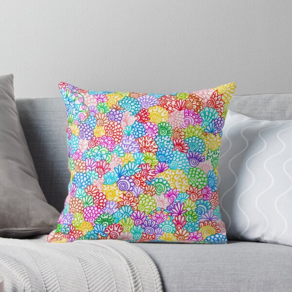 Item preview, Garden Colorful Square Mandala designed and sold by DesignPMG.