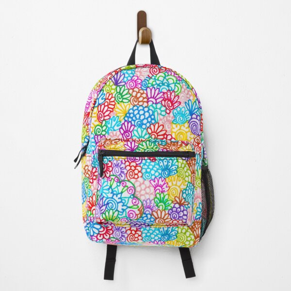 Item preview, Garden Colorful Square Mandala designed and sold by DesignPMG.