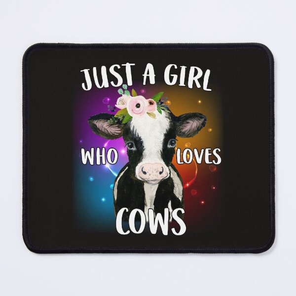 Item preview, Cow Just A Girl Who Loves Cows Farmer designed and sold by reginaturner.