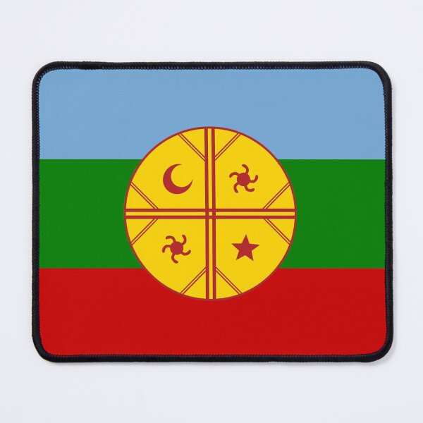 Item preview, Mapuche flag designed and sold by flagshop.