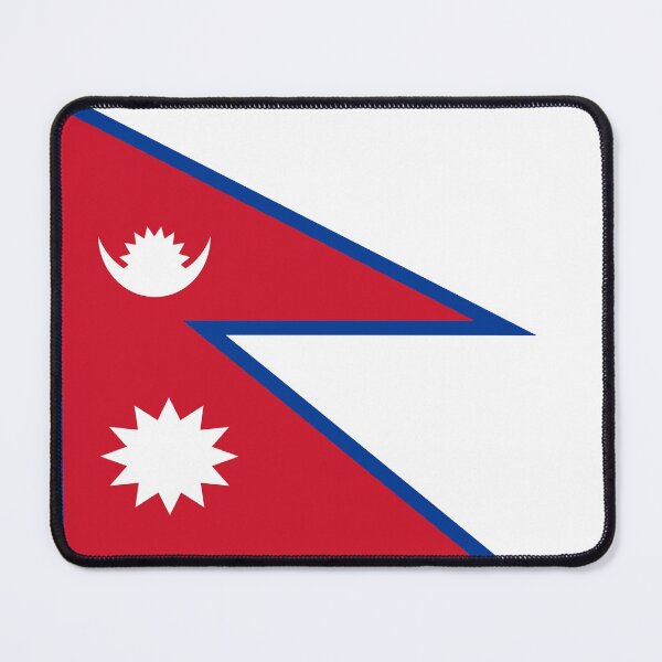 Item preview, Nepal flag designed and sold by flagshop.