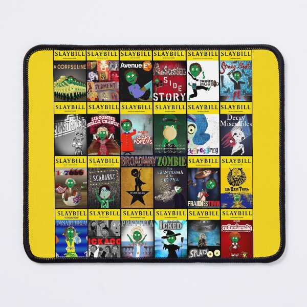 Item preview, Broadway Zombie Theatre Programs Large Collage designed and sold by John Raymond Barker.