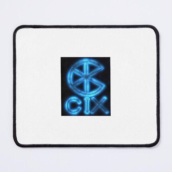 Item preview, Blue neon CIX logo designed and sold by onthethruway.