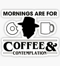 Stranger Things - Coffee & Contemplation Sticker