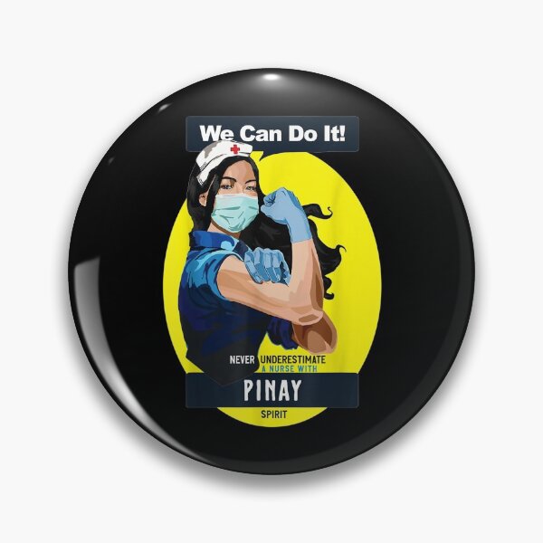 Artikelvorschau,  Pinay Rosie Riveter Krankenschwester kann nie unterschätzen entworfen und verkauft von jennifera11.