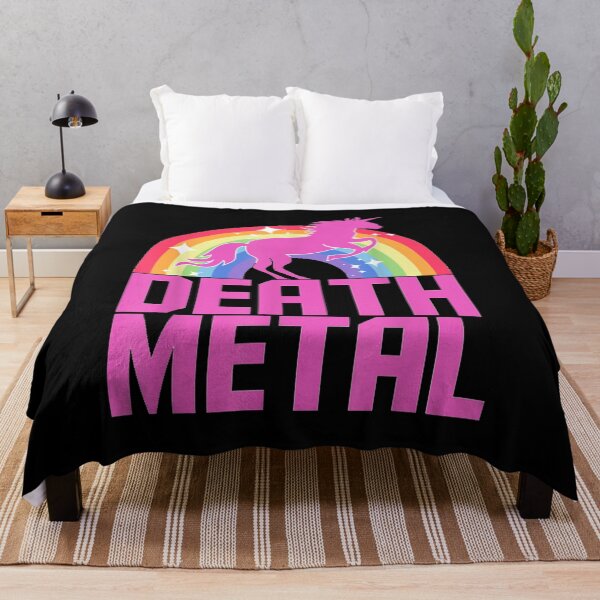 Item preview, Death Metal Rainbow Unicorn Gift designed and sold by lindaxse.