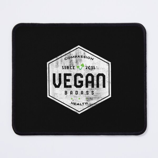 Item preview, Vegan Since 2018 Badass designed and sold by lindaxse.