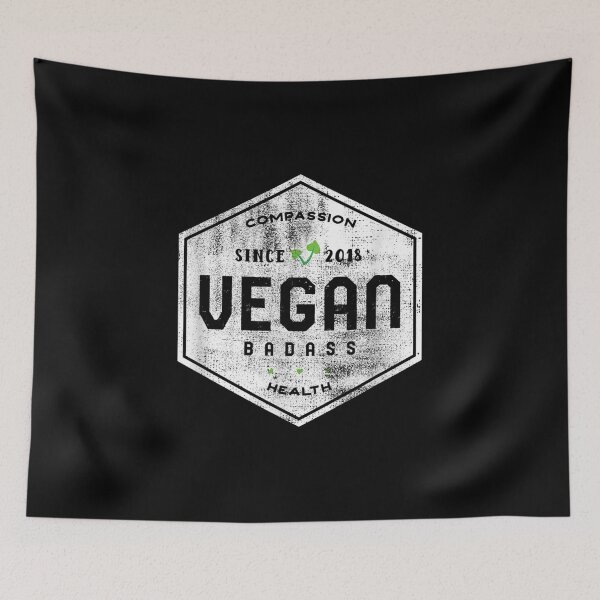 Item preview,  Vegan Since 2018 Badass designed and sold by lindaxse.