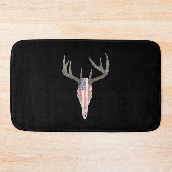 Item preview,  Deer Hunting Skull American Flag Whitetail Buck designed and sold by jennifera11.