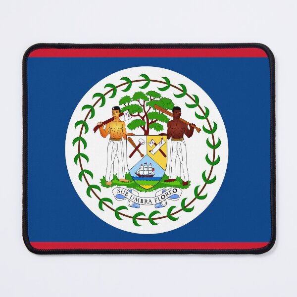 Item preview, Belize flag  designed and sold by flagshop.