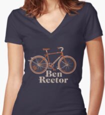 Ben Rektor Shirt mit V-Ausschnitt
