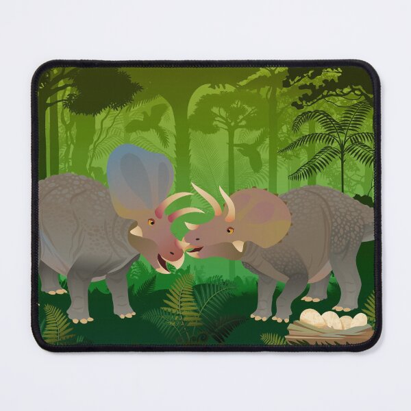 Item preview, Triceratops and Torosaurus designed and sold by Kererū Brewing.