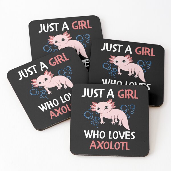 Item preview, Just a girl who loves axolotls designed and sold by OrquideaCR.