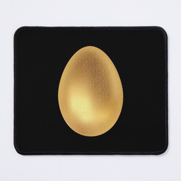 Item preview, Golden Egg! (on Black) designed and sold by epinkb.