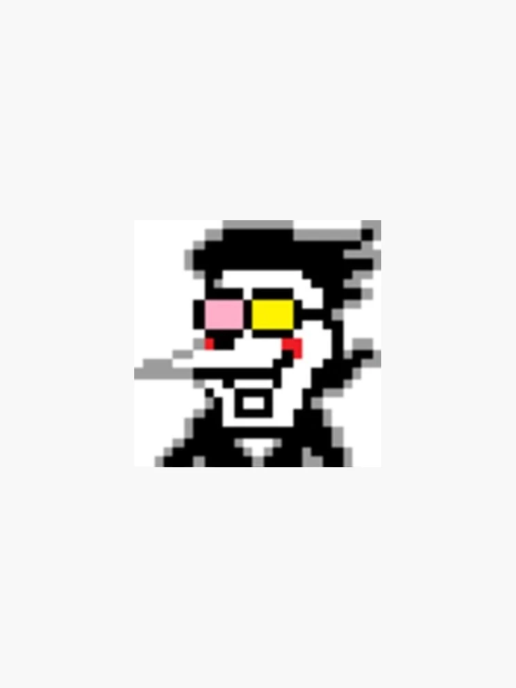 Spamton icon pixelart 64x64 by SuchANameS on DeviantArt