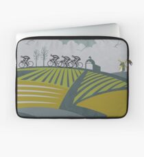 Retro Vlaanderen cycling poster Laptop Sleeve