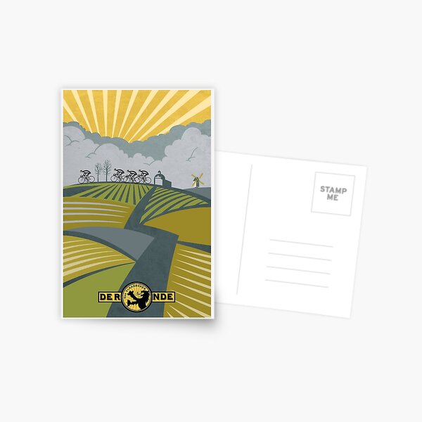 Item preview, Retro Vlaanderen cycling poster designed and sold by SFDesignstudio.