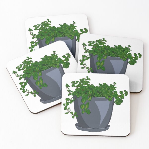 Item preview, Elephant Bush Potted Plant designed and sold by karacrylic.