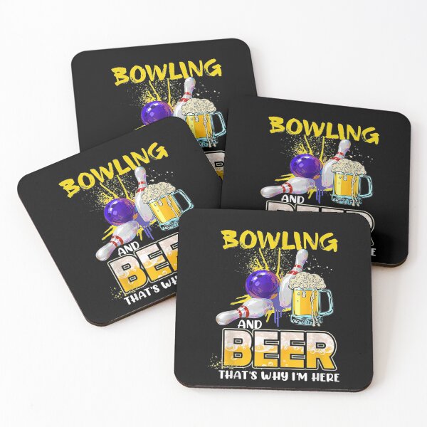 Item preview,  Bowling Bowler Beer Thats Why Here designed and sold by jennifera11.