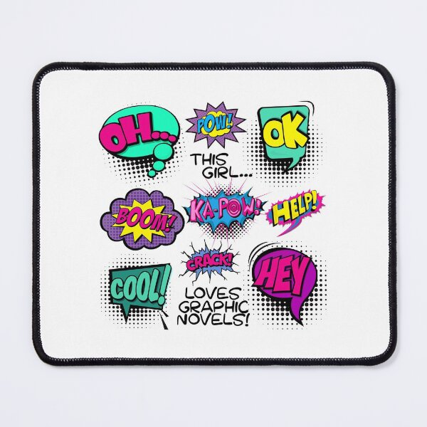 Item preview, This Girl Loves Graphic Novels! (on White) designed and sold by epinkb.