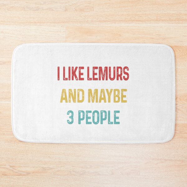 Item preview, I like Lemurs and maybe 3 people designed and sold by CactusDesigns68.