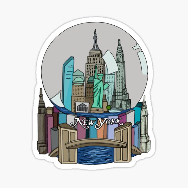 Item preview, NYC Snow Globe designed and sold by karacrylic.