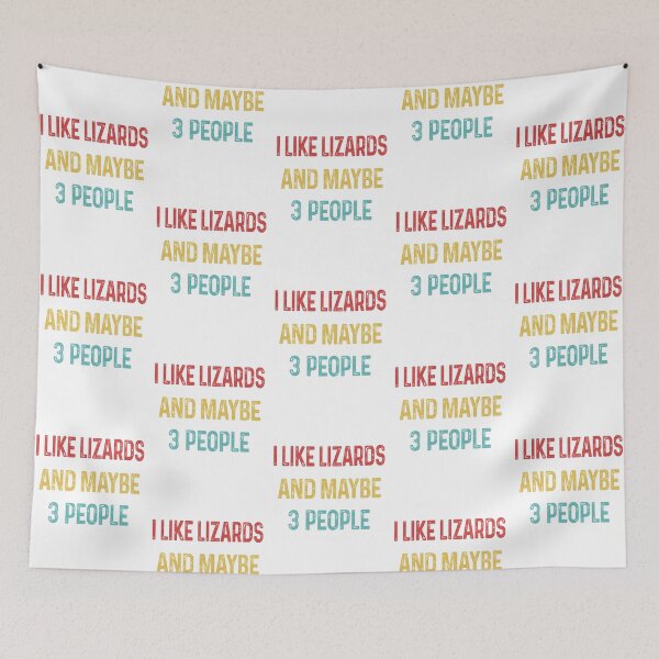 Item preview, I like Lizards and maybe 3 people designed and sold by CactusDesigns68.