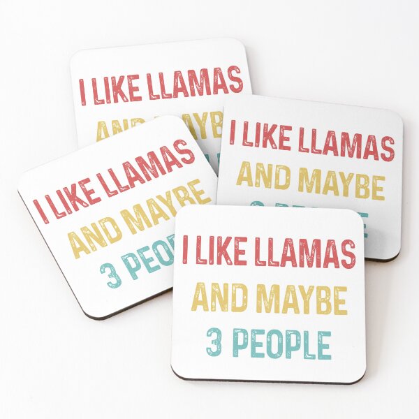 Item preview, I like Llamas and maybe 3 people designed and sold by CactusDesigns68.