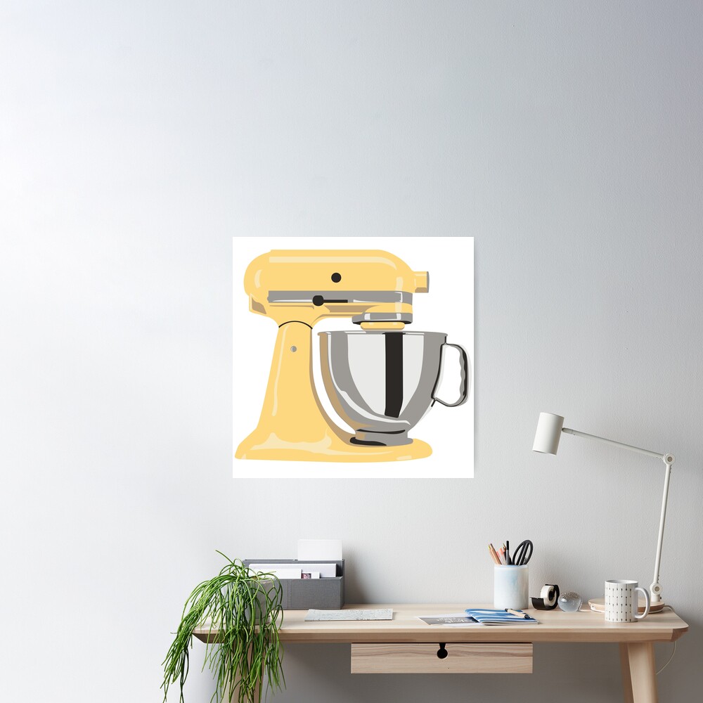 Retro Stand Mixer Poster for Sale by ejvalentine