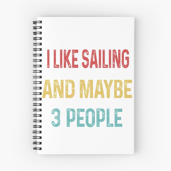 Artikelvorschau, Ich mag Segeln und vielleicht 3 Leute entworfen und verkauft von WinghiDesign.