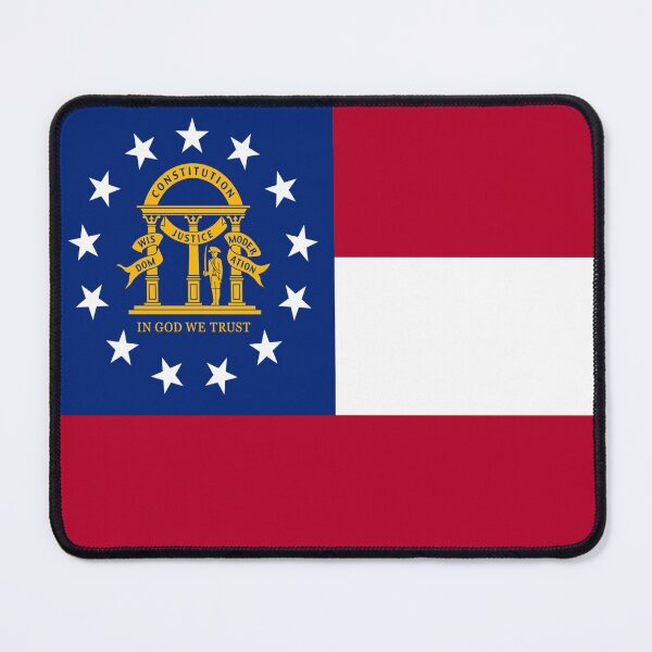 Item preview, Georgia flag. USA designed and sold by flagshop.