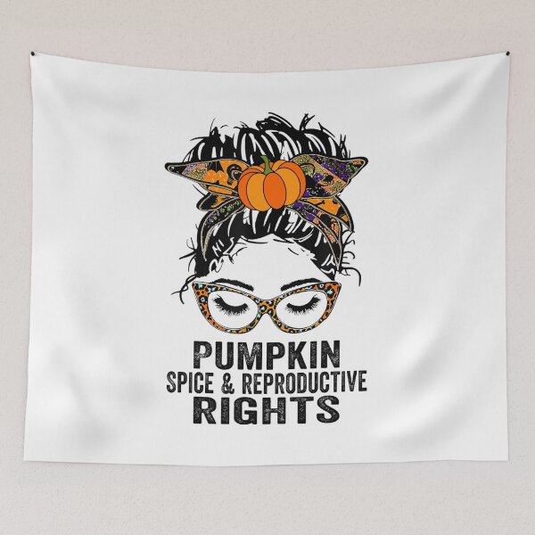 Item preview, Bun Hair Pumpkin Spice Reproductive Rights Pro Choice Feminist Rights designed and sold by AlisonWalsh24.