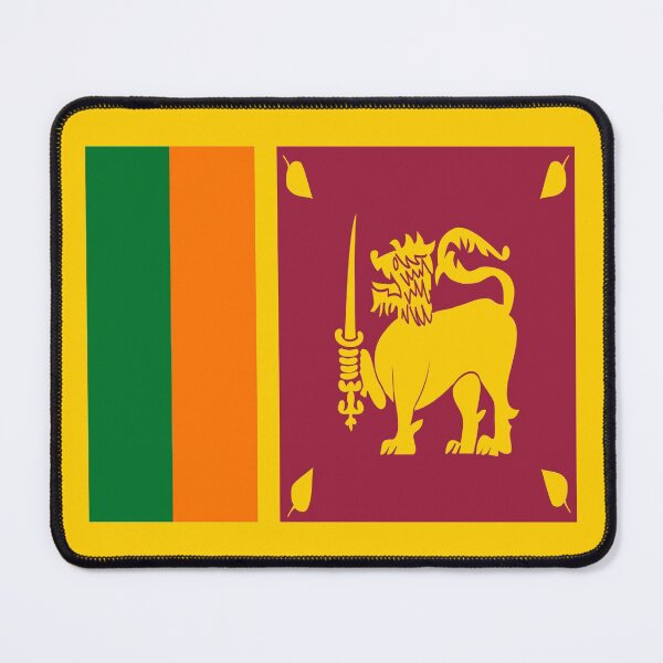Item preview, Ceylon Flag  designed and sold by flagshop.