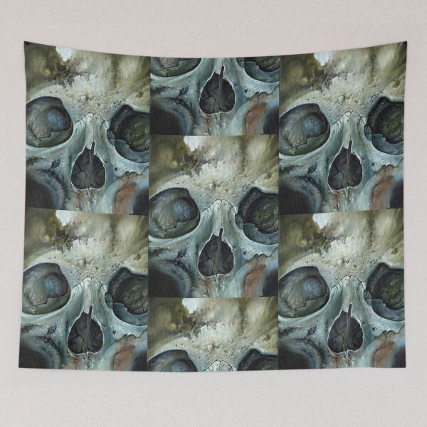 Item preview, blue mold skull designed and sold by Dvf1973.