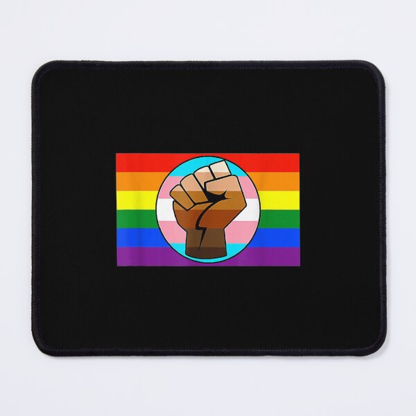 Item preview,  Lgbt Gay Trans Pride Blm Fist Flag designed and sold by lindaxse.
