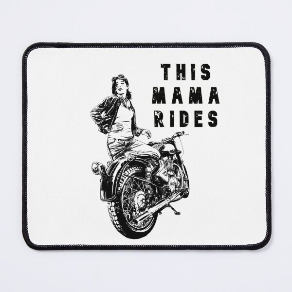 Item preview, This Mama Rides, for the woman biker! designed and sold by KathteeDesign.