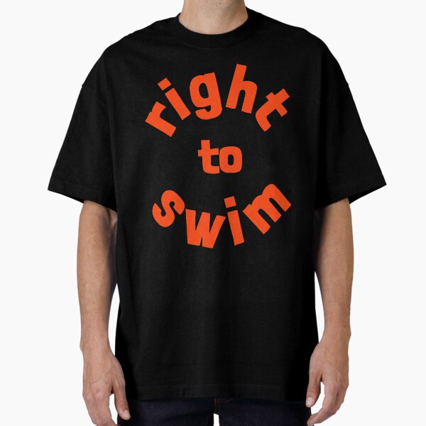 Item preview, Right To Swim Orange designed and sold by cashewdays.