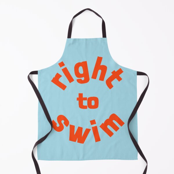 Item preview, Right To Swim Orange designed and sold by cashewdays.
