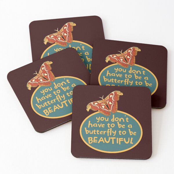 Item preview, You don't have to be a butterfly to be beautiful  designed and sold by sandpiperstudio.