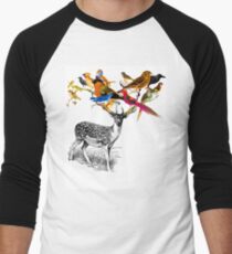 DEER BIRDY Men's Baseball ¾ T-Shirt