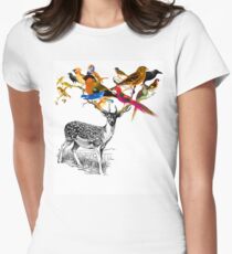 DEER BIRDY Women's Fitted T-Shirt