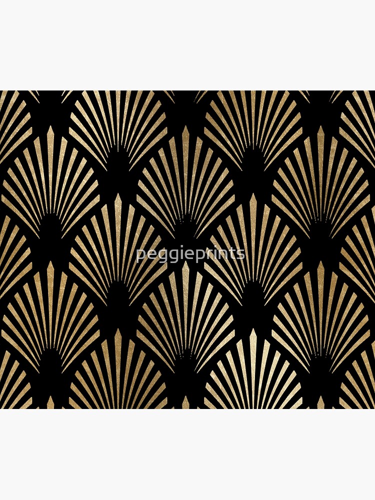 Art Deco design - luxury fans III by peggieprints