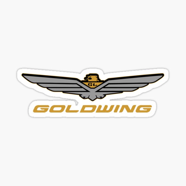 Honda  Goldwing Decals long Domes silver gold and chrome Custom  . 